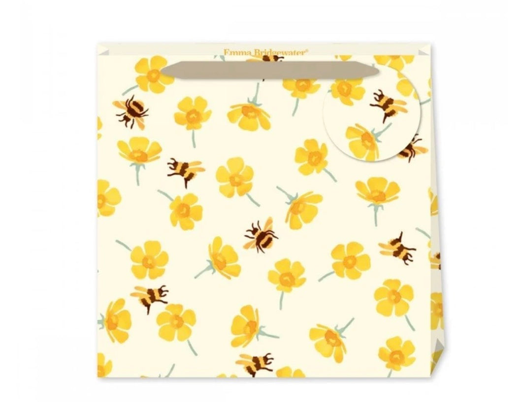 Emma Bridgewater Buttercup and Bees Medium Gift Bag