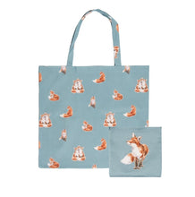 Load image into Gallery viewer, Wrendale Fox Foldaway Shopping Bag
