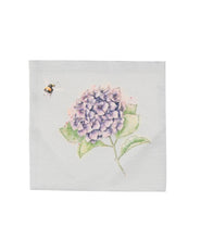 Load image into Gallery viewer, Wrendale Foldaway Shopper - Hydrangea and Bee
