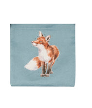 Load image into Gallery viewer, Wrendale Fox Foldaway Shopping Bag
